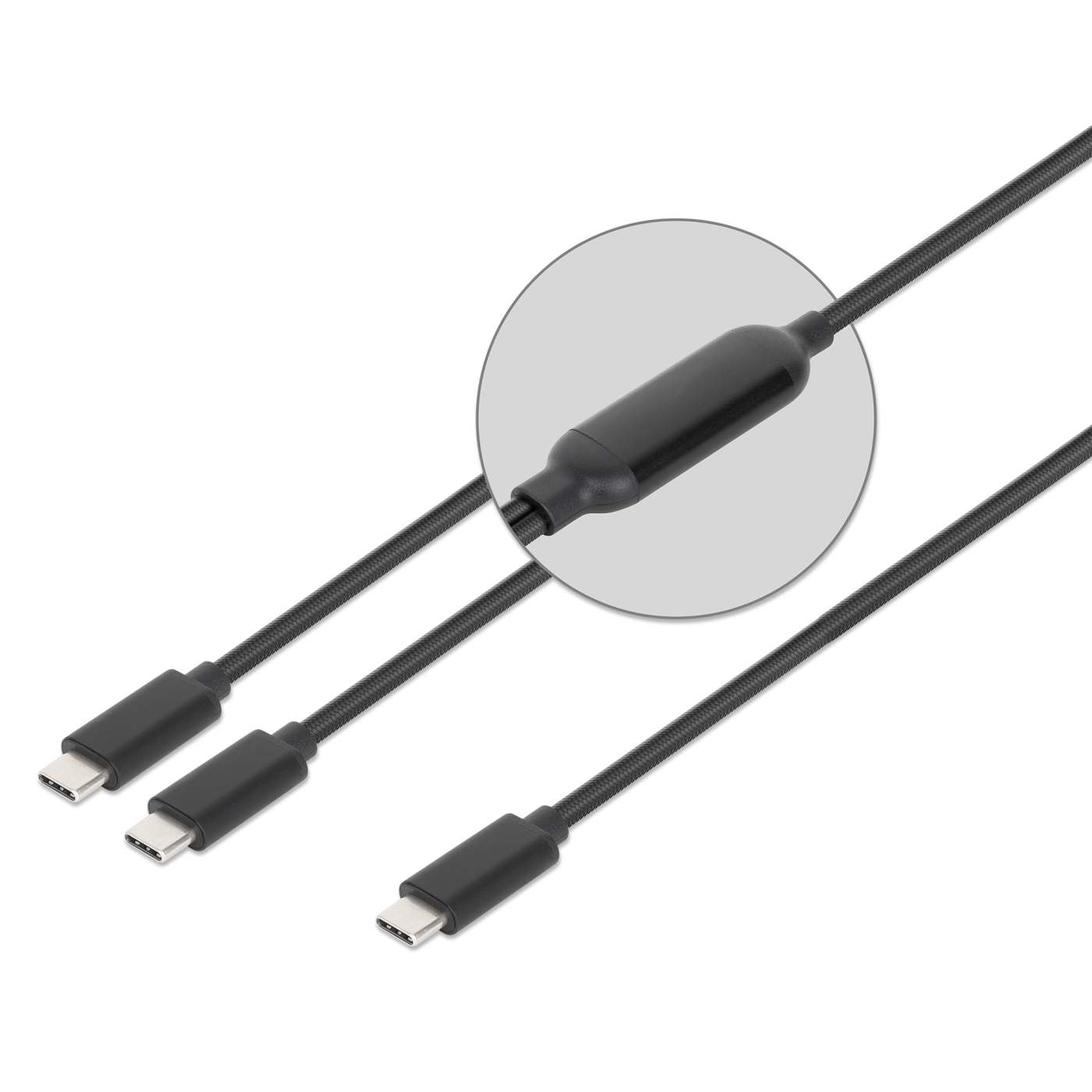 Dual USB-C Ladekabel 100 W, 2 m Image 10