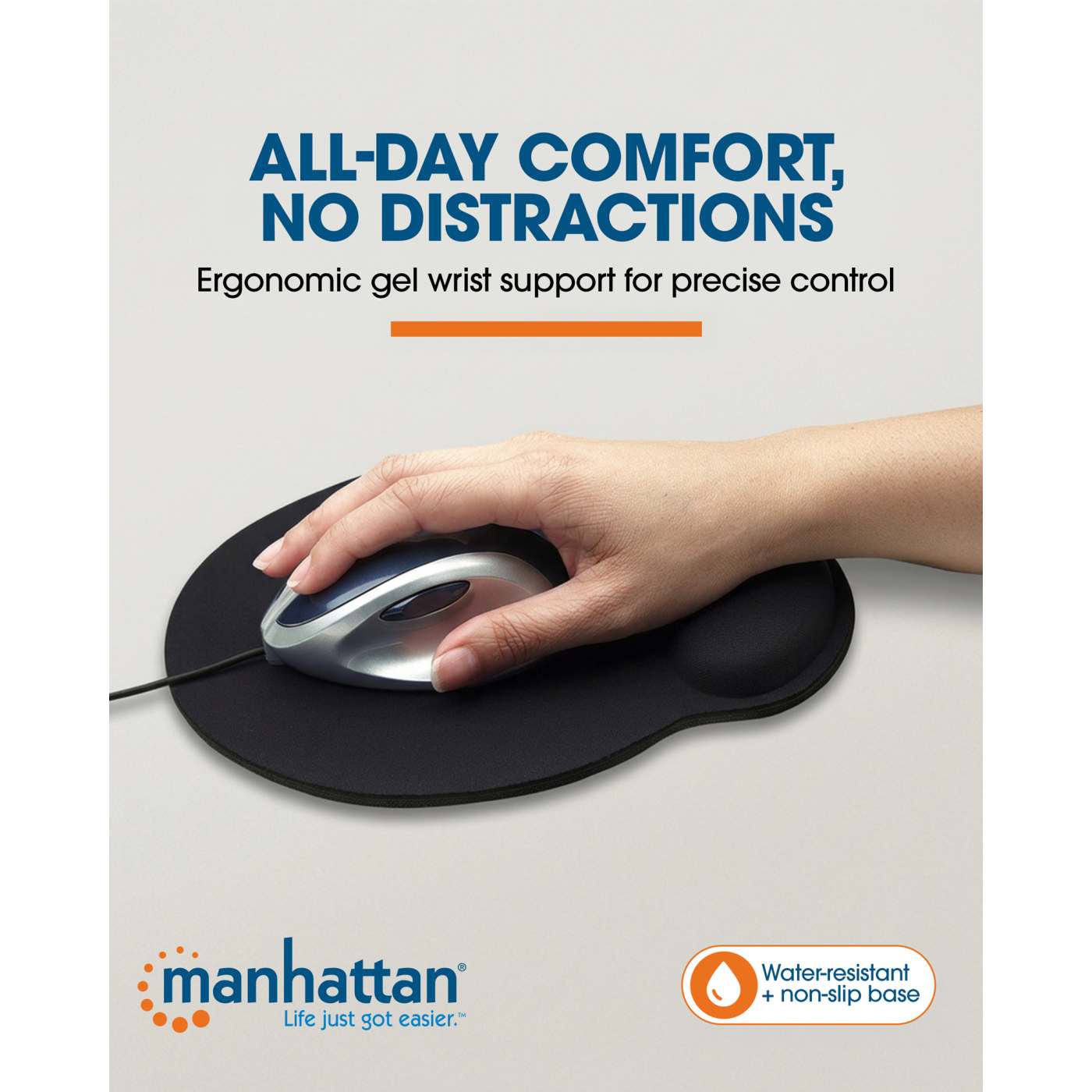 Ergonomisches Mauspad mit Handgelenkauflage Image 8