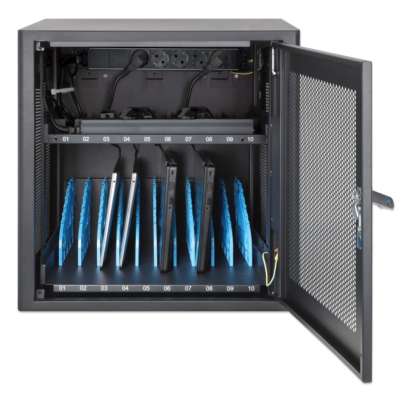 Desktop Ladeschrank mit 10 Steckdosen Image 12