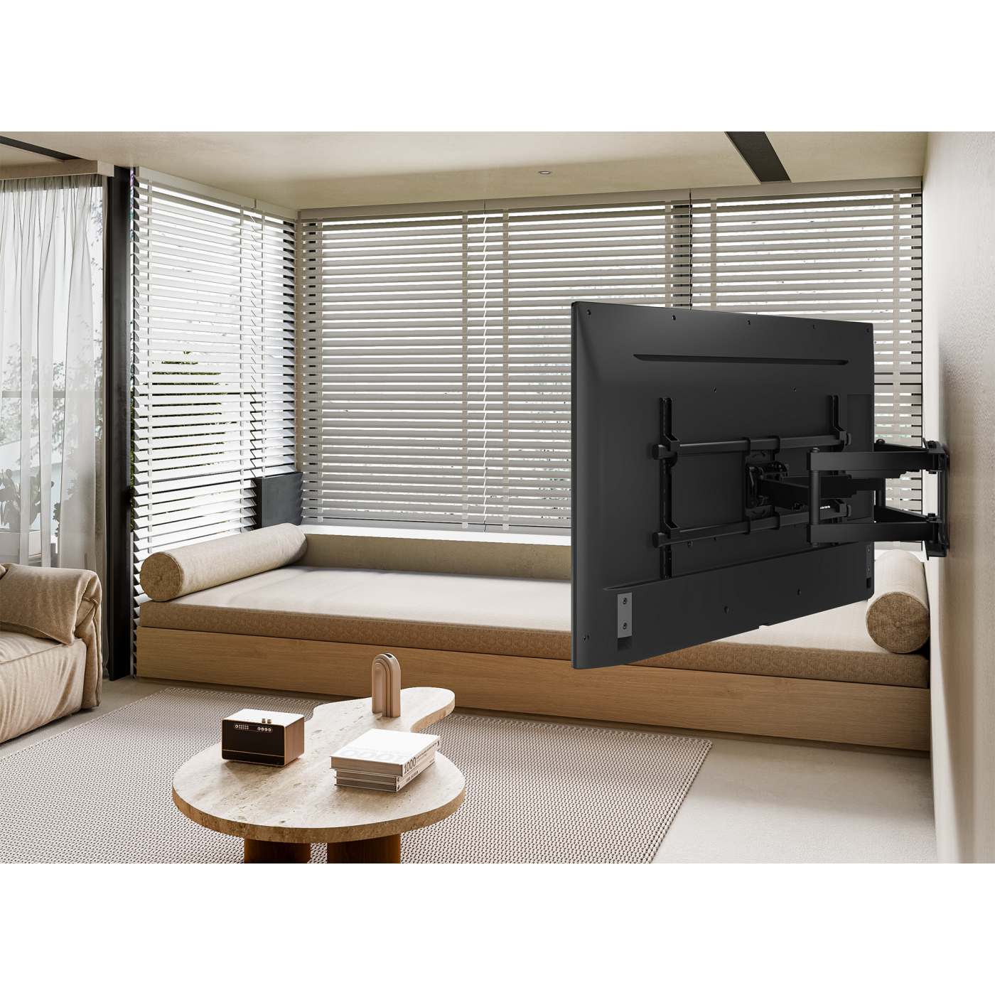 Universal Wandhalterung für Großbildschirme, neig- und schwenkbar, für 37" bis 90" Image 10