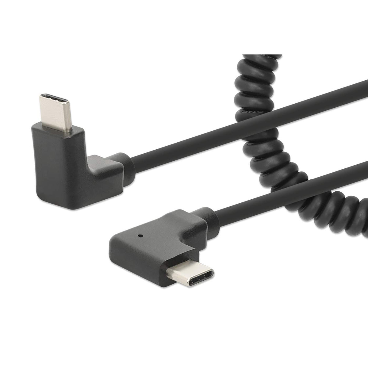 Manhattan Spiralkabel USB-C auf USB-C Ladekabel (356213) 