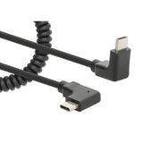 Spiralkabel USB-C auf USB-C Ladekabel Image 3