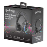 RGB LED Over-Ear USB Gaming-Headset Packaging Image 2