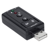 USB-A auf 3,5 mm Klinke Audioadapter mit Lautstärkeregelung Image 3