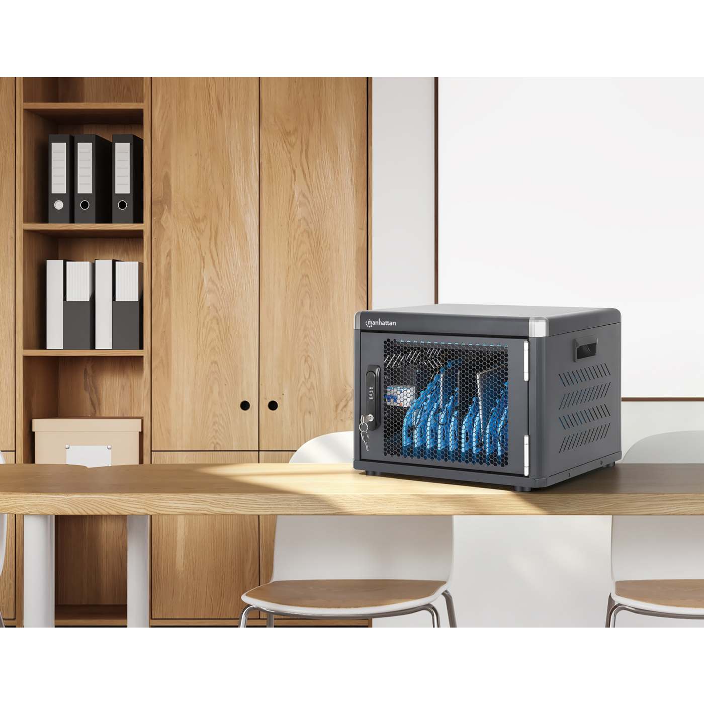 10-Port USB-C Desktop Ladeschrank - 30W pro Port Image 2
