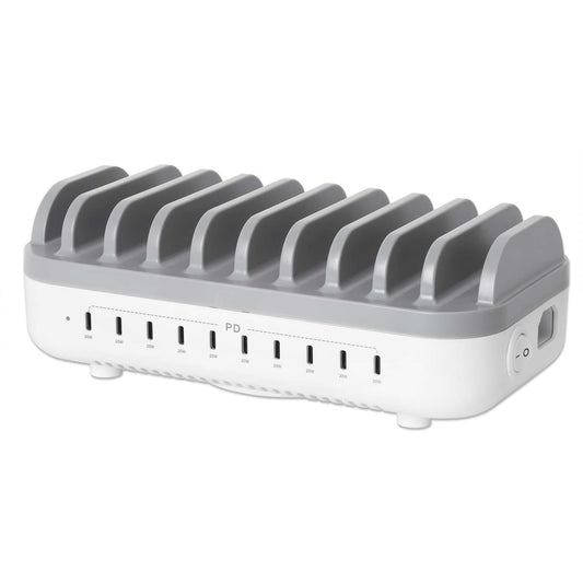 10-Port USB-C Power Delivery-Ladestation - 20W pro Port Image 1
