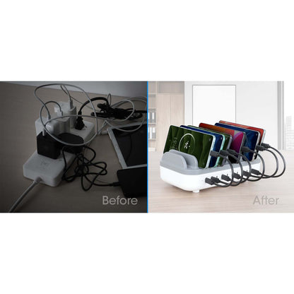 10-Port USB-C Power Delivery-Ladestation - 20W pro Port Image 10