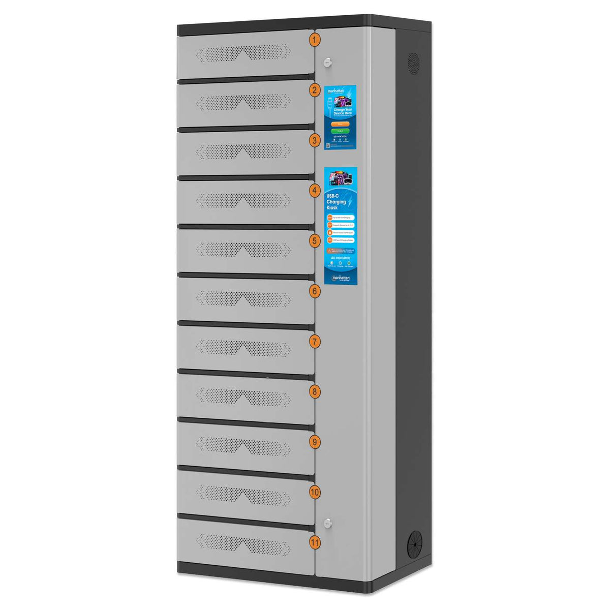 USB-C Ladeschrank mit 11 Schließfächern - 65W pro Port Image 1