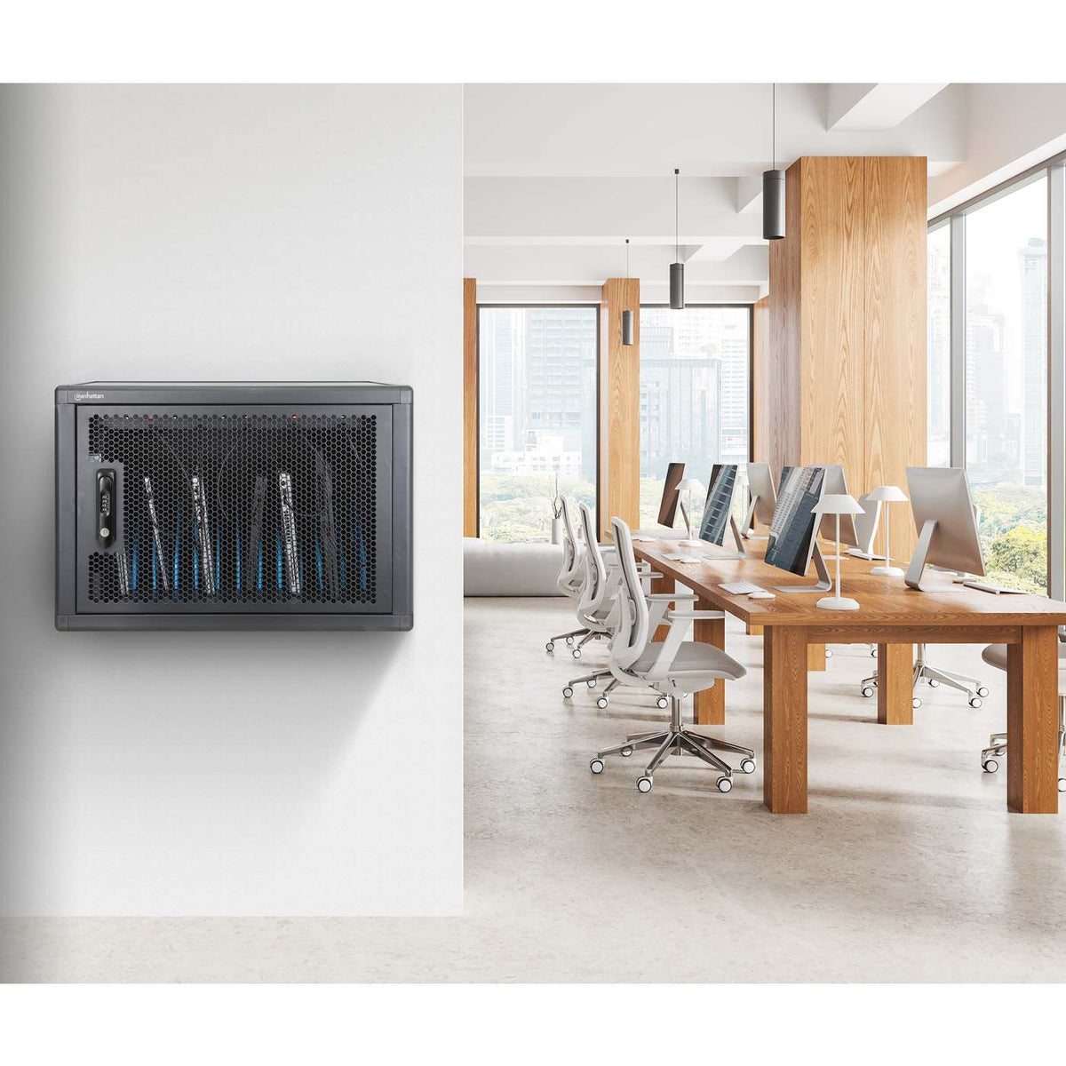12-Port USB-C Desktop Ladeschrank - 65W pro Port Image 5