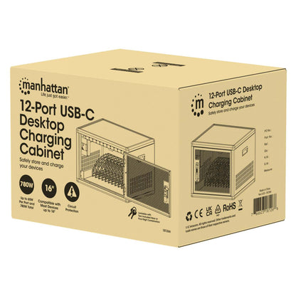 12-Port USB-C Desktop Ladeschrank - 65W pro Port Packaging Image 2