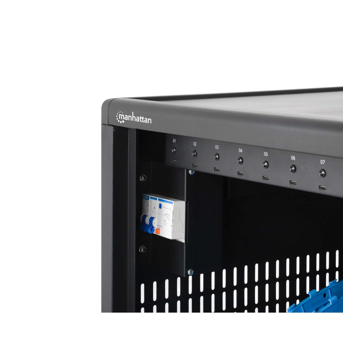 12-Port USB-C Desktop Ladeschrank 780 W Image 11