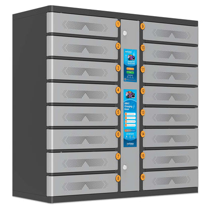 USB-C Ladeschrank mit 16 Schließfächern 850 W Image 3