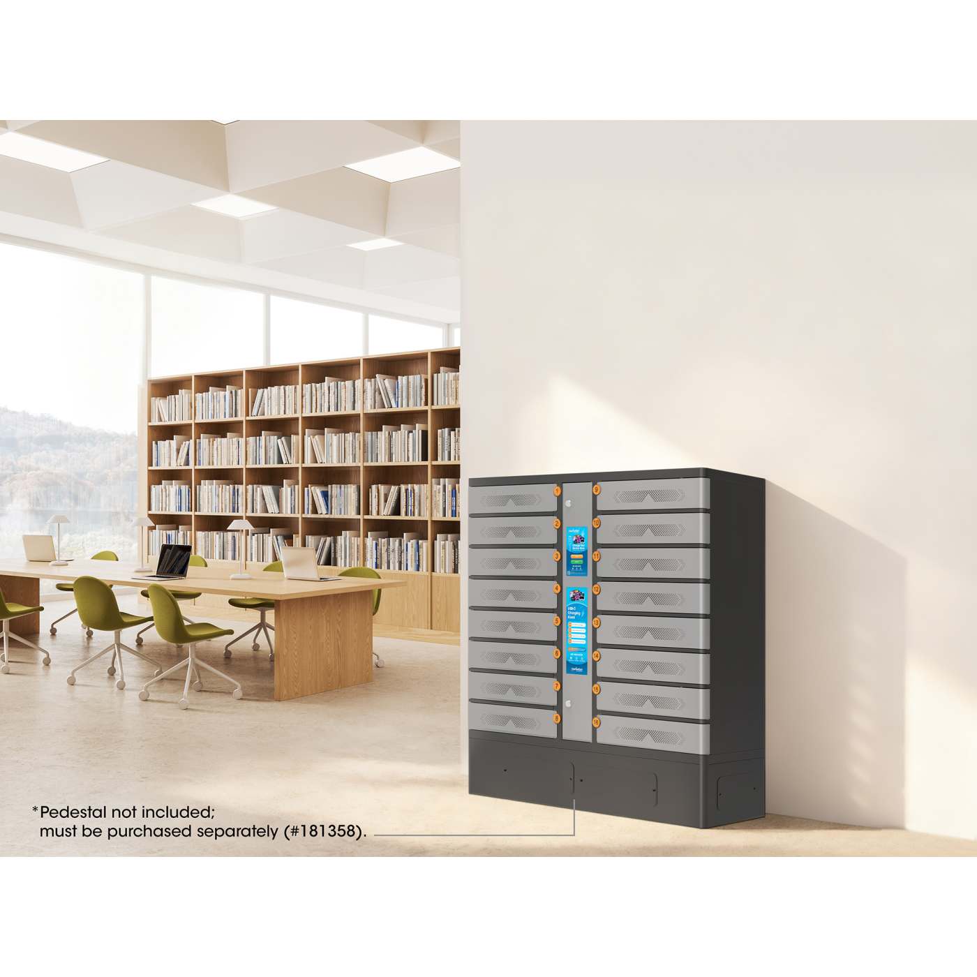 USB-C Ladeschrank mit 16 Schließfächern 850 W Image 7