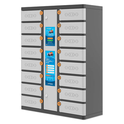 USB-C Ladeschrank mit 16 Schließfächern 500 W Image 1