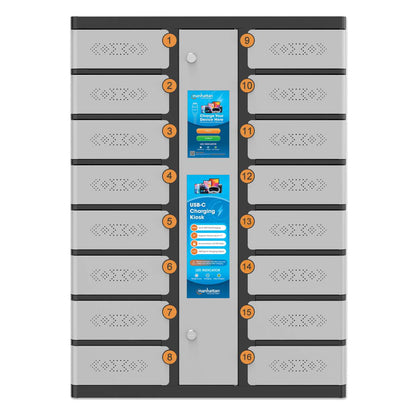 USB-C Ladeschrank mit 16 Schließfächern 500 W Image 5