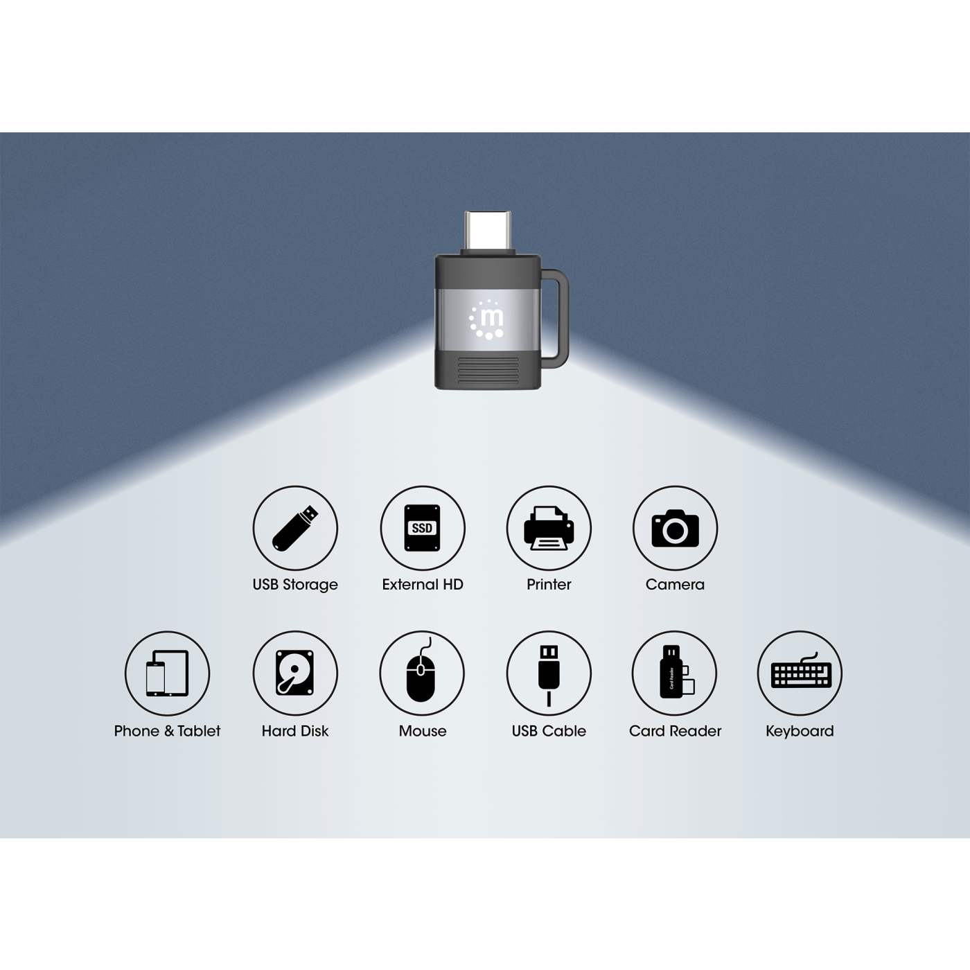 2-teiliges Set: USB-C auf USB-A-Adapter & USB-A auf USB-C-Adapter Image 10