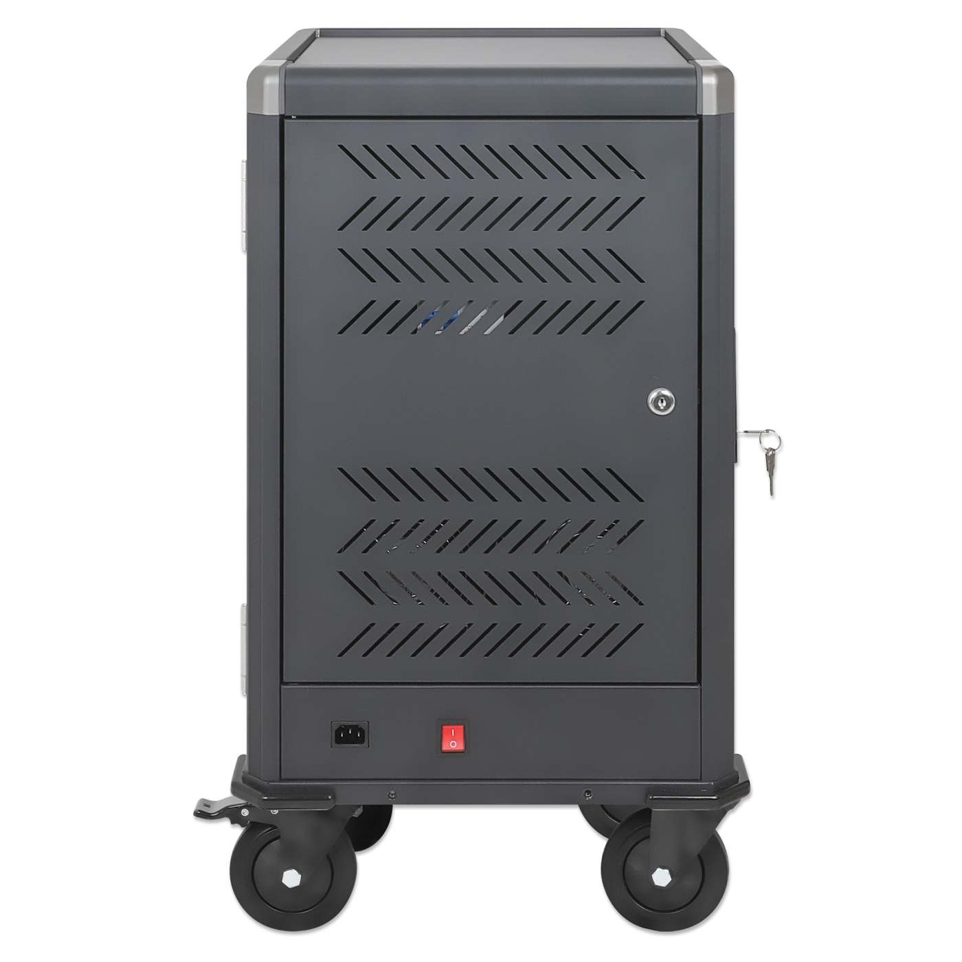 20-Port USB-C Ladeschrank auf Rollen - 30W pro Port Image 12