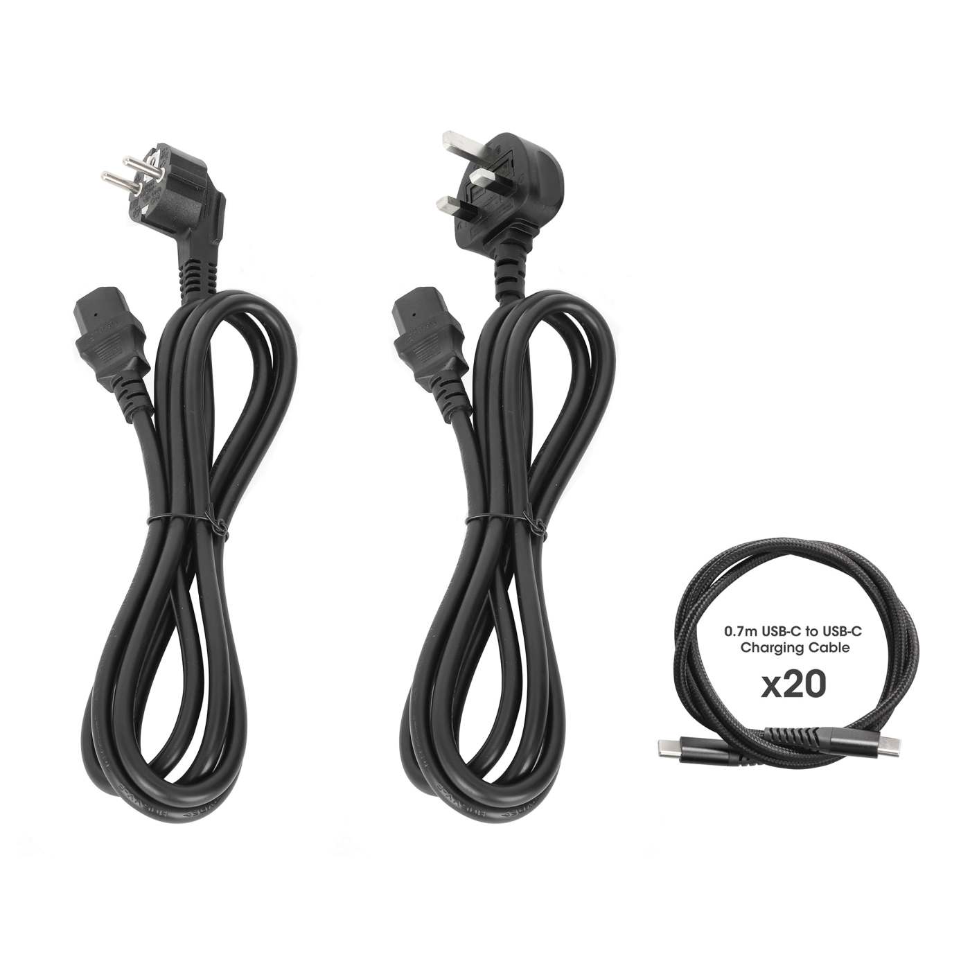 20-Port USB-C Ladeschrank auf Rollen - 30W pro Port Image 14