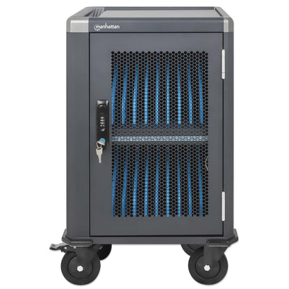 20-Port USB-C Ladeschrank auf Rollen - 30W pro Port Image 6