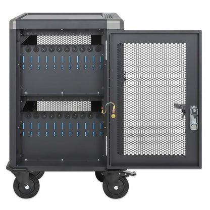 20-Port USB-C Ladeschrank auf Rollen - 30W pro Port Image 8