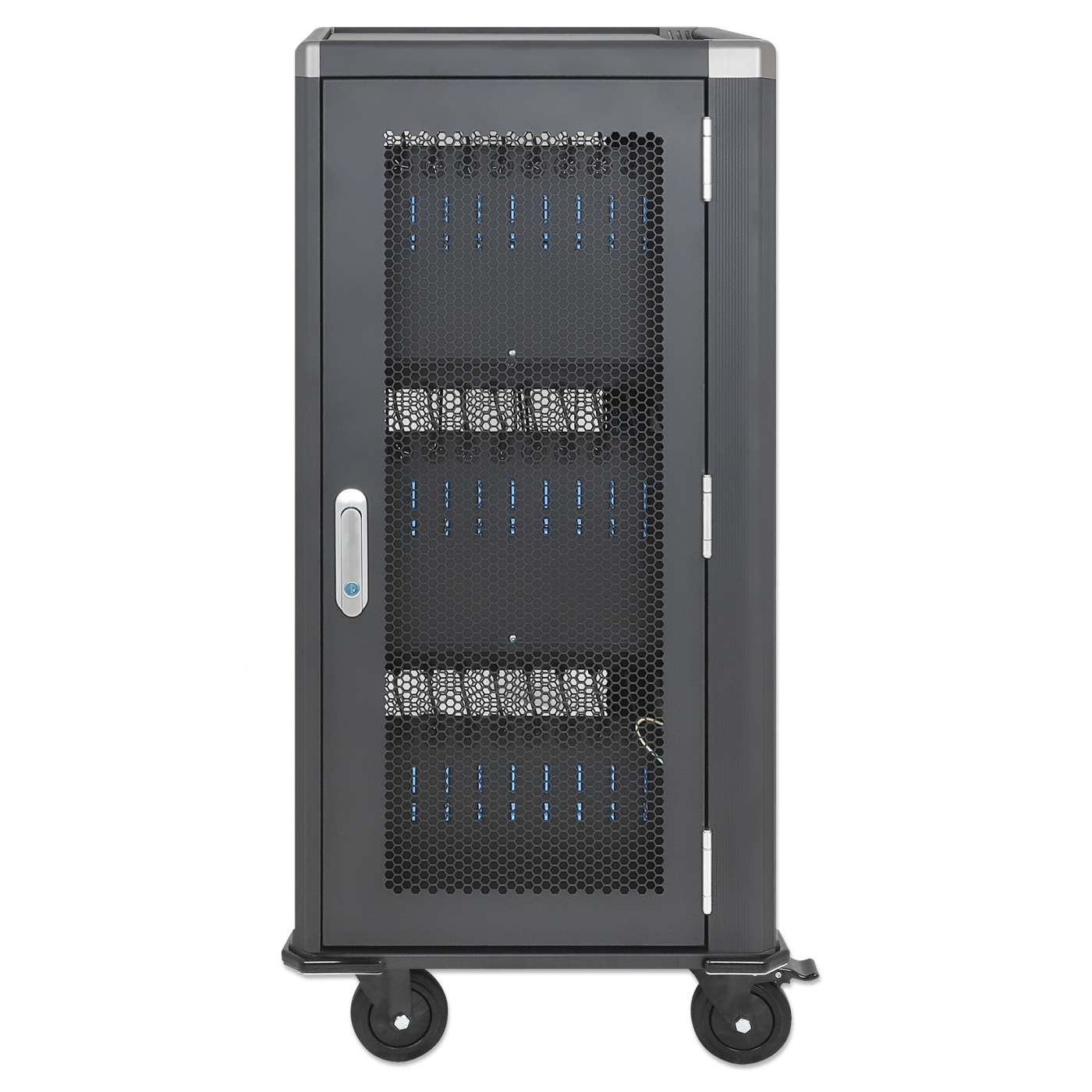 30-Port USB-C Ladeschrank auf Rollen - 30W pro Port Image 10