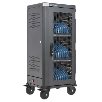 30-Port USB-C Ladeschrank auf Rollen - 30W pro Port Image 4