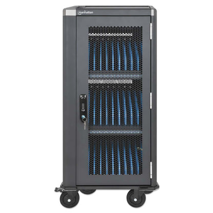 30-Port USB-C Ladeschrank auf Rollen - 30W pro Port Image 6