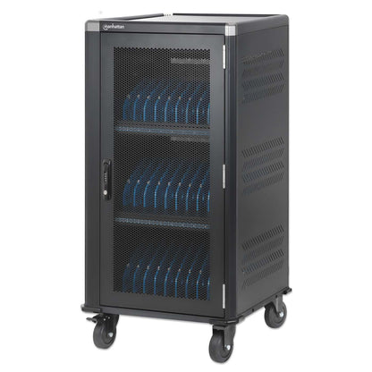30-Port USB-C Ladeschrank auf Rollen - 65W pro Port Image 1