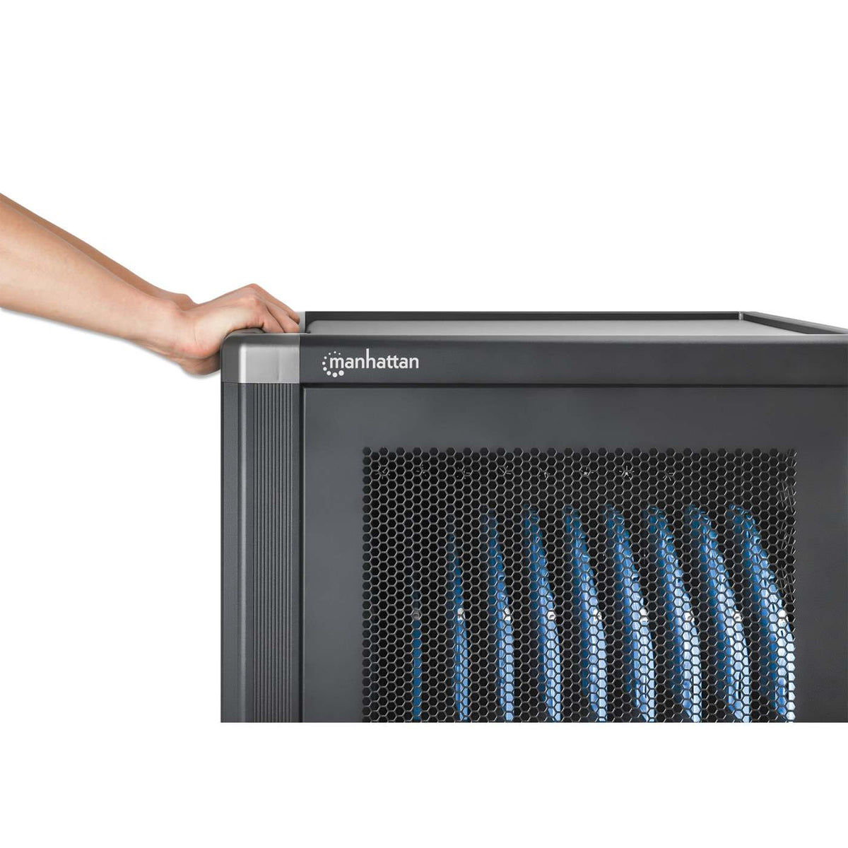 30-Port USB-C Ladeschrank auf Rollen - 65W pro Port Image 12