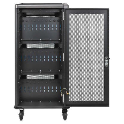 30-Port USB-C Ladeschrank auf Rollen - 65W pro Port Image 10