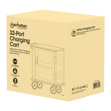 32-Port USB-C Ladeschrank auf Rollen 576 W Packaging Image 2