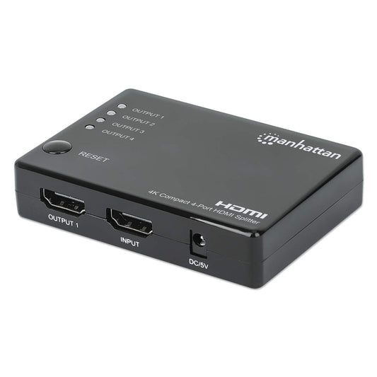 4K kompakter 4-Port HDMI-Splitter Image 1