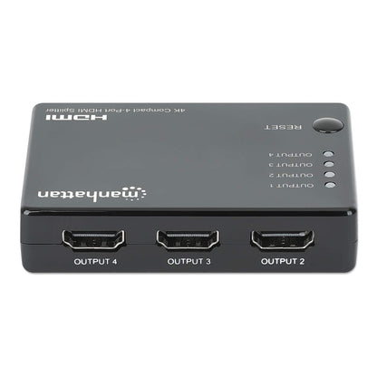 4K kompakter 4-Port HDMI-Splitter Image 7