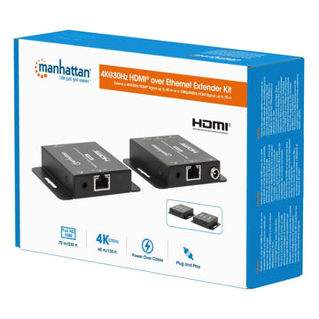 4K@30Hz HDMI over Ethernet Extender Set Packaging Image 2