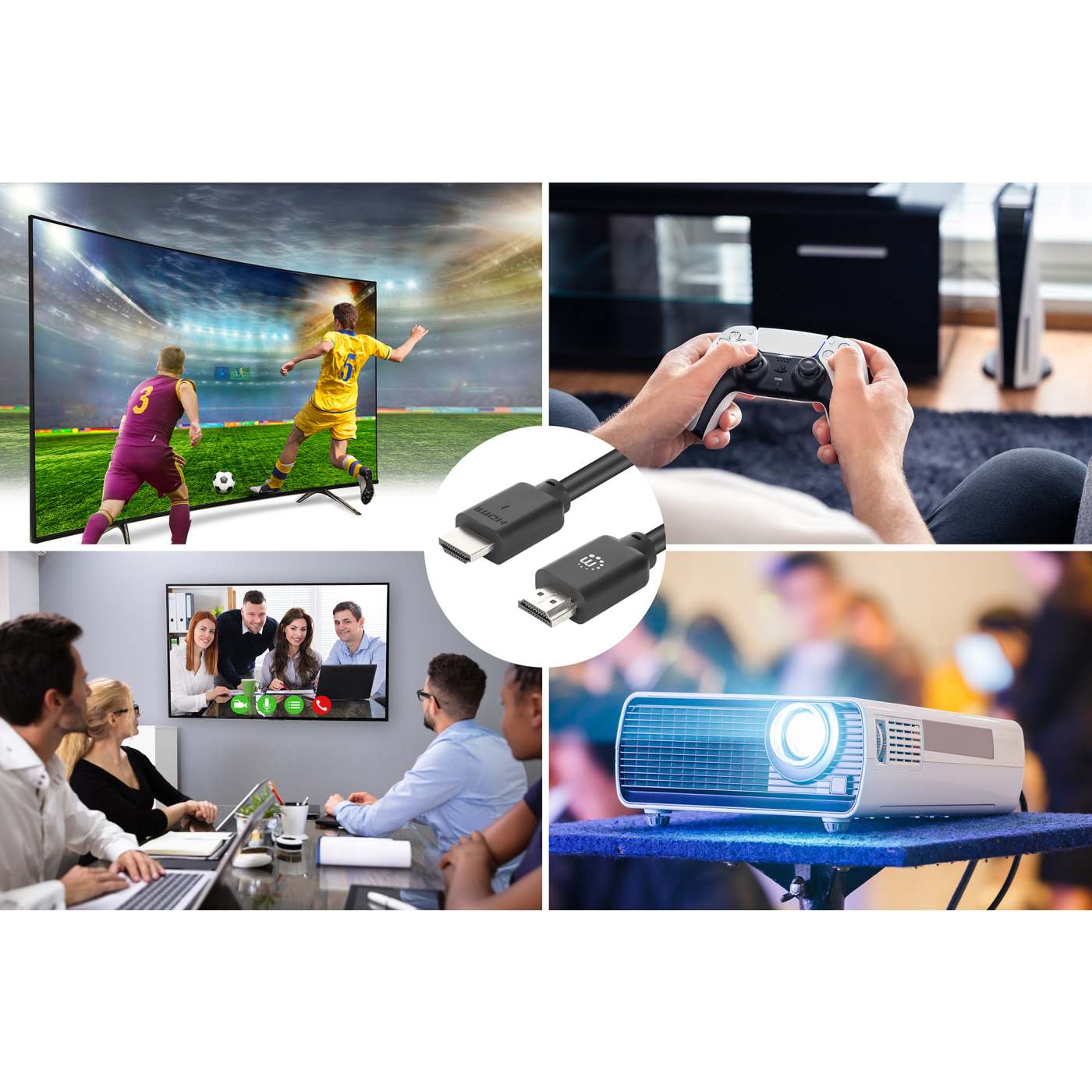 4K@60Hz High Speed HDMI-Kabel mit Ethernet-Kanal, 3 m Image 5