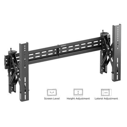 Videowand-Halterung, verstellbar und ausziehbar, für 37 bis 80 Zoll Image 9