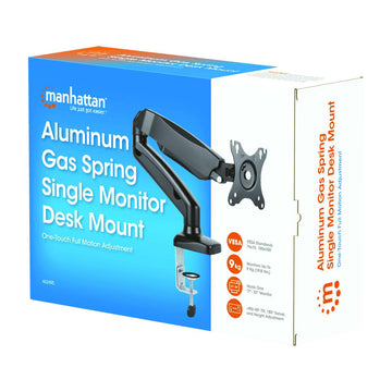 Tischhalterung mit Gasdruckfeder für einen Monitor, Aluminium Packaging Image 2