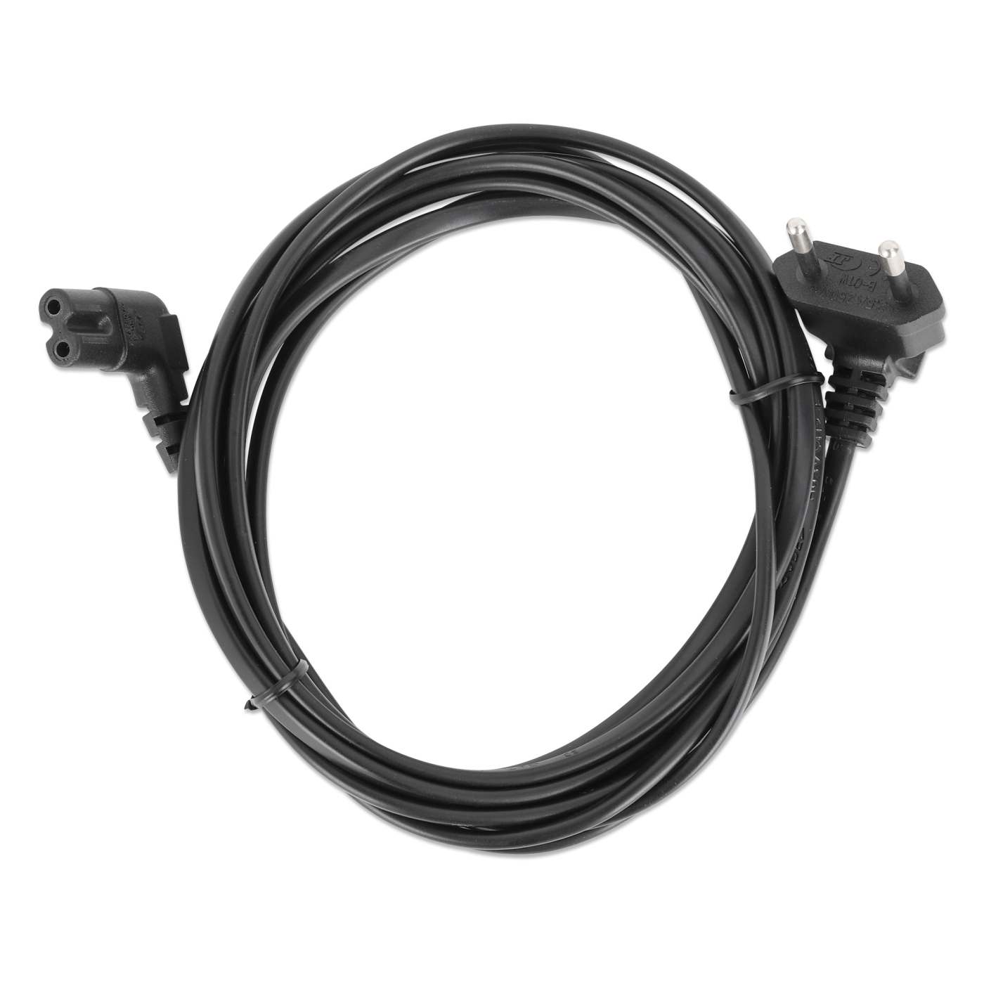 Stromkabel C7 auf EU CEE 7/16 mit Winkelsteckern, 2 m Image 8