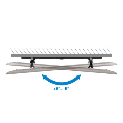 Anti-Diebstahl TV-Wandhalterung, neigbar und ausziehbar Image 12