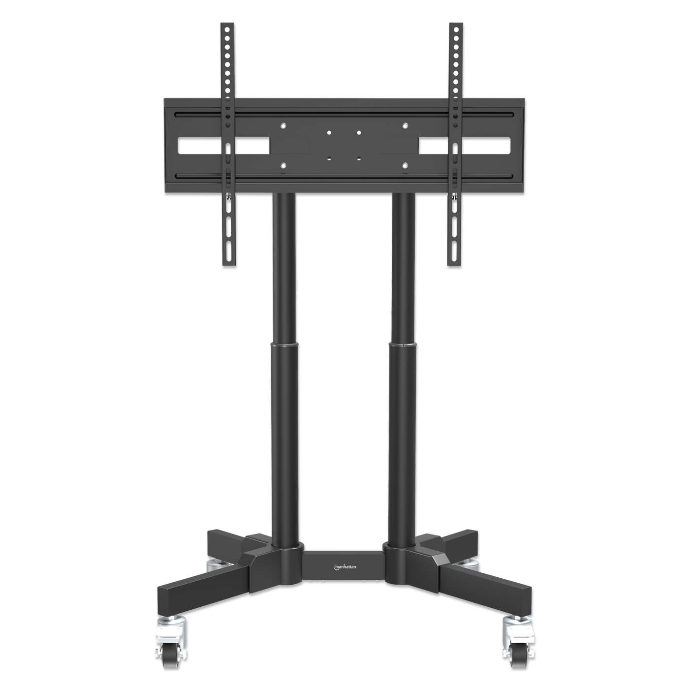 Kompakter TV-Ständer auf Rollen für 23 bis 70 Zoll, neigbar und höhenverstellbar Image 6