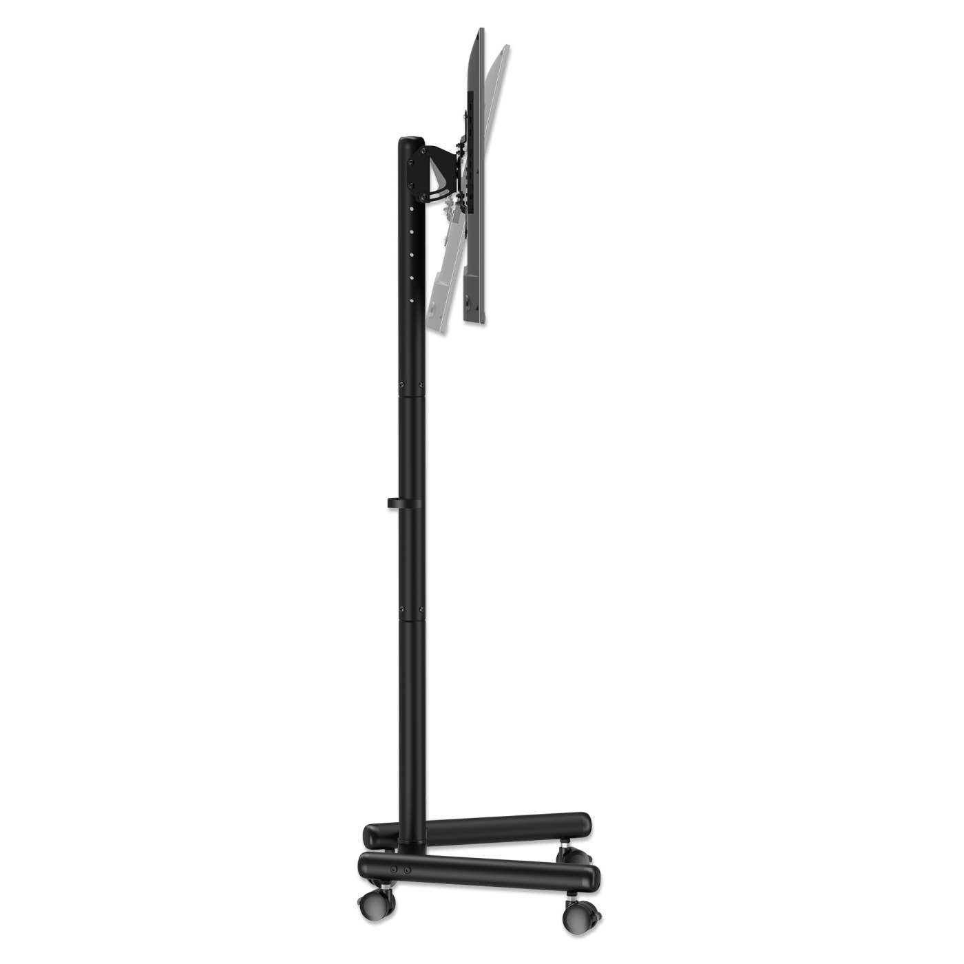 Kompakter TV- und Monitorständer auf Rollen für 13 bis 50 Zoll, neigbar und höhenverstellbar Image 8