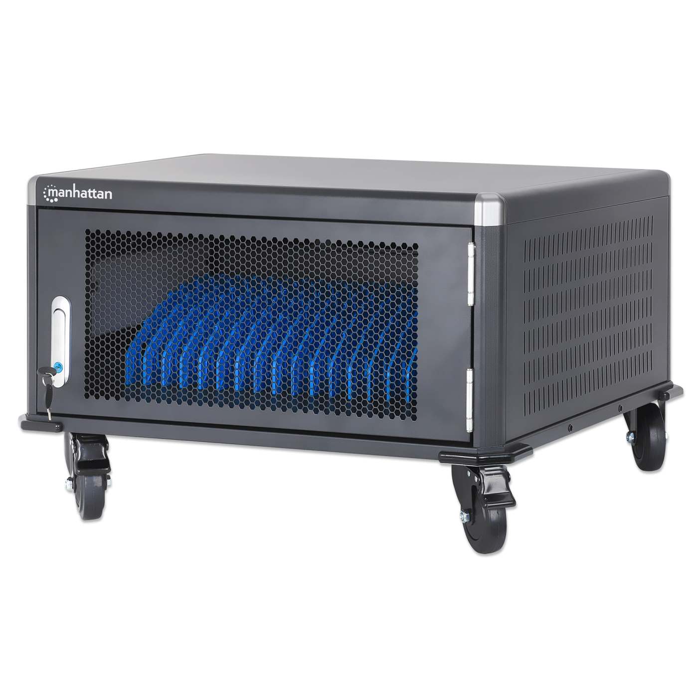 Ladeschrank auf Rollen mit 20 Steckdosen Image 1