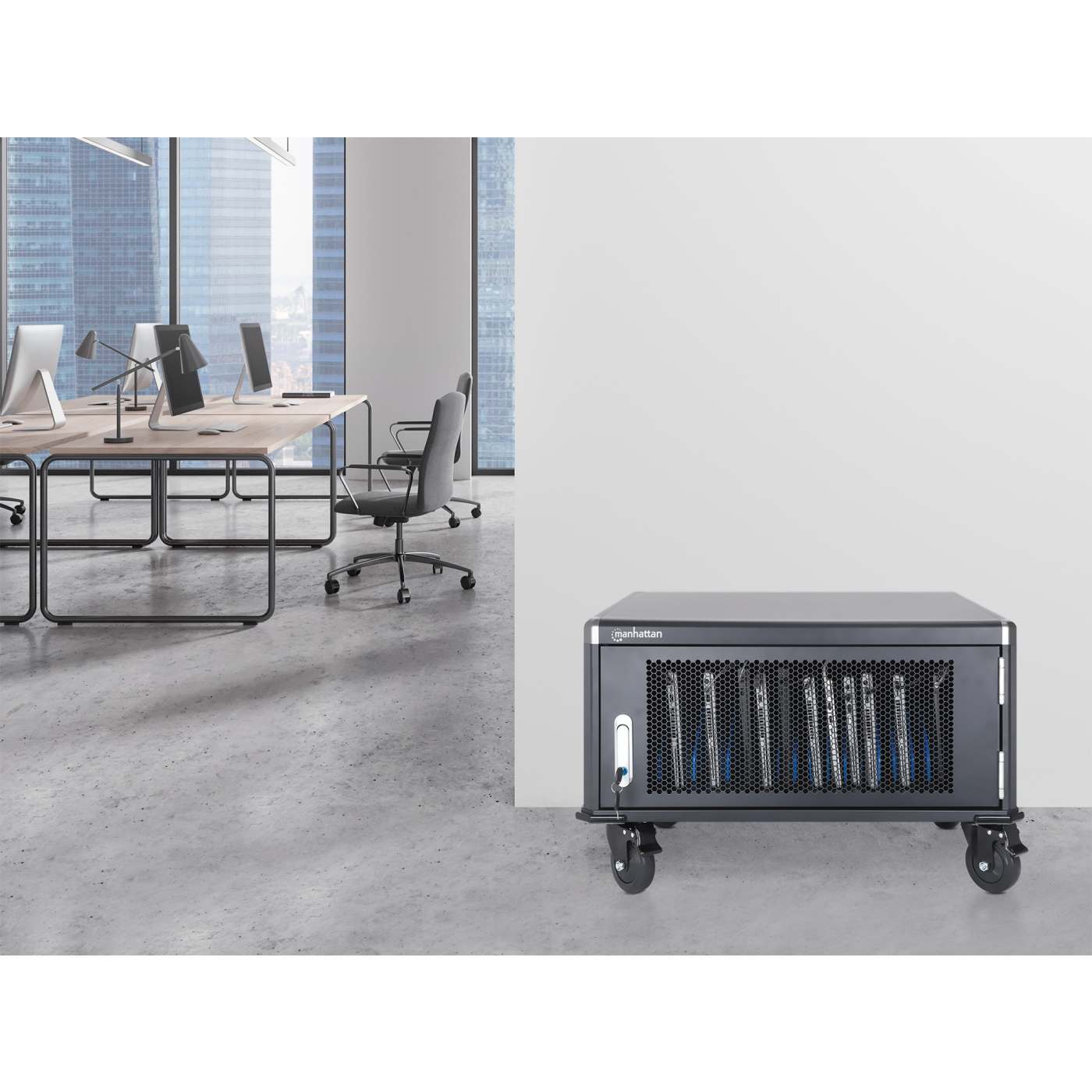 Ladeschrank auf Rollen mit 20 Steckdosen Image 8