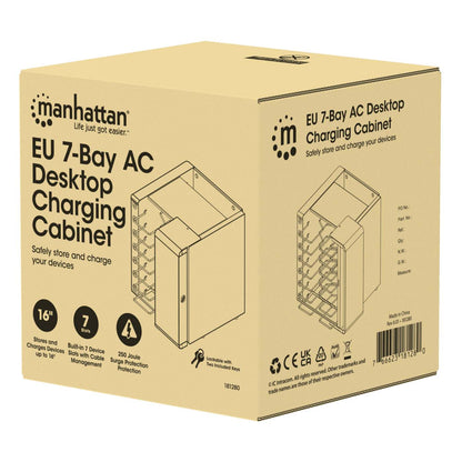 Desktop-Ladeschrank mit 7 Steckdosen Packaging Image 2
