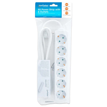 6-fach Steckdosenleiste, Schutzkontakt Packaging Image 2