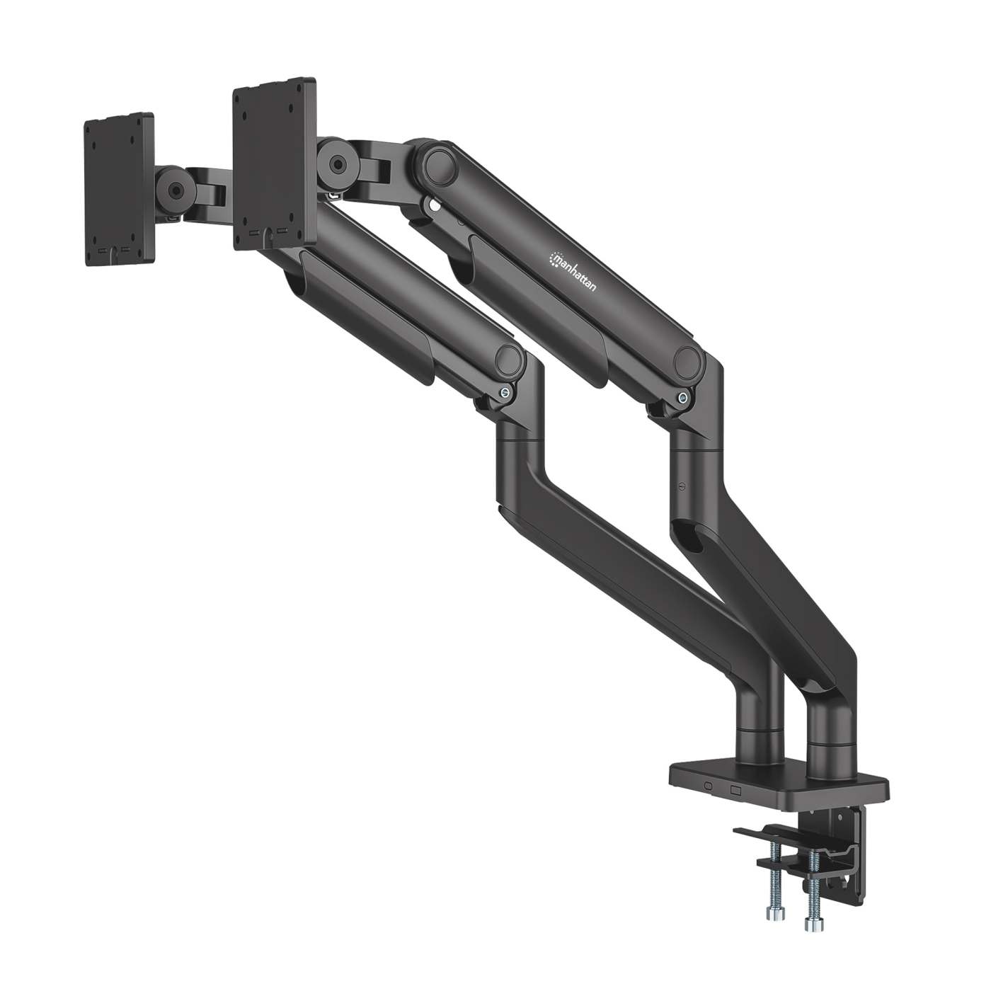 Tischhalterung für zwei Monitore von 17 bis 45 Zoll Image 1