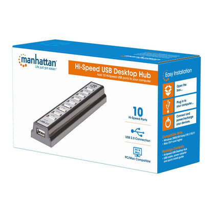 Hi-Speed USB 2.0 Desktop Hub Packaging Image 2