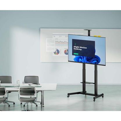 Multimedia TV-Ständer auf Rollen für 60 bis 120 Zoll, neigbar und höhenverstellbar Image 5