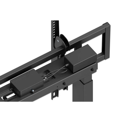 Motorisierter Multimedia TV-Ständer auf Rollen für 55 bis 100 Zoll, elektrisch höhenverstellbar Image 10