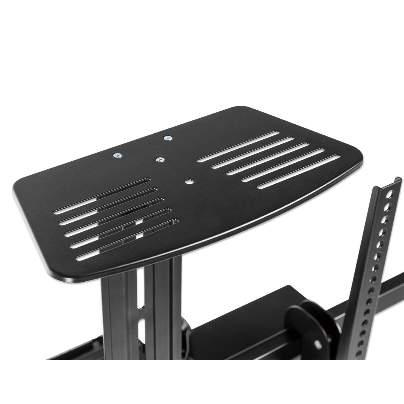 Motorisierter Multimedia TV-Ständer auf Rollen für 55 bis 100 Zoll, elektrisch höhenverstellbar Image 12